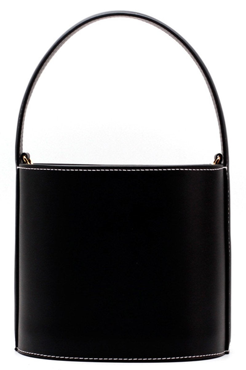 Bolsa Bucket de Couro
