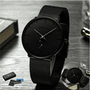 Relógio Minimalista Ultra fino e Resistente CRRJU SIMPLE