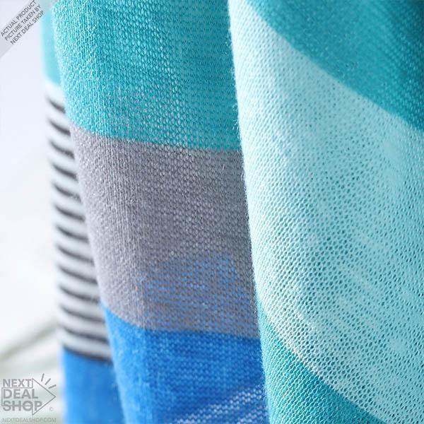 Casaco Feminino Tricot Listrado - Rainbow Stripes