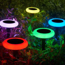 Lâmpada de Mudança de Cor com Energia Solar para Jardim