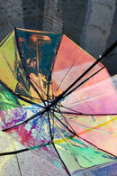 Guarda Chuva Holográfico - Rainbow Umbrella