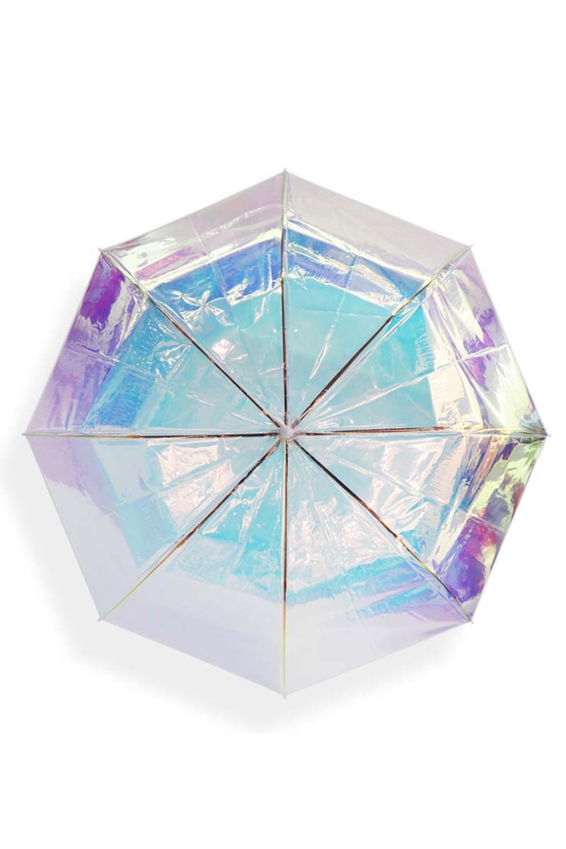 Guarda Chuva Holográfico - Rainbow Umbrella