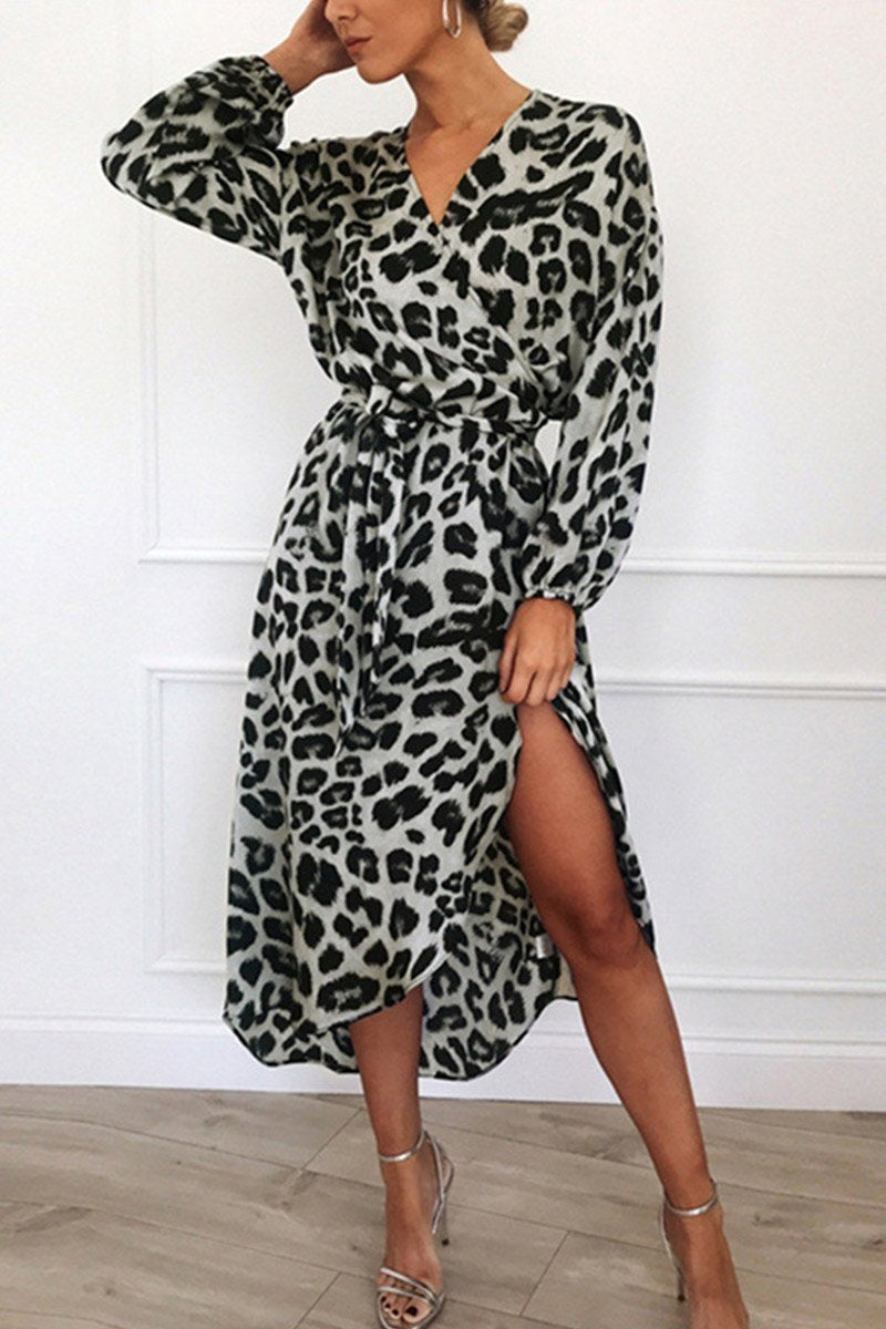 Vestido Curto Animal Print