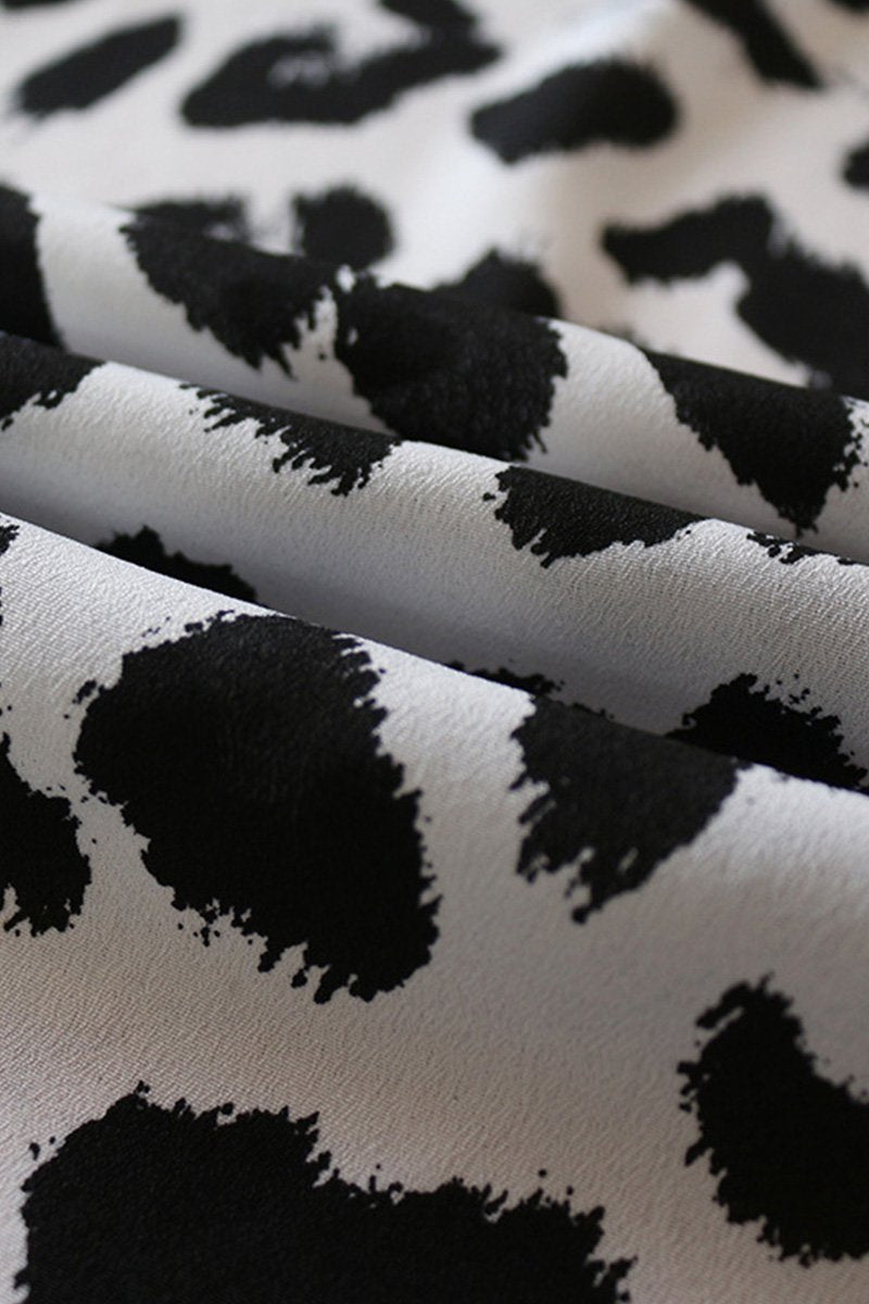 Vestido Curto Animal Print