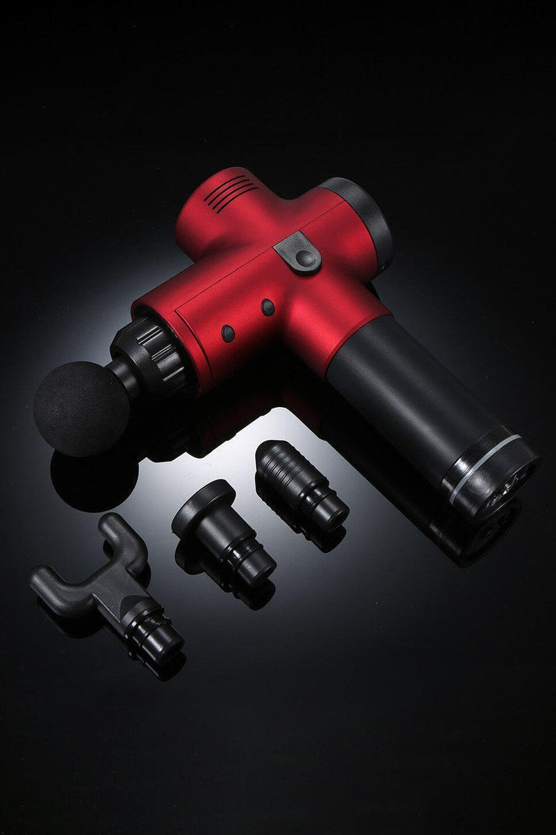 Massageador Muscular Profissional - Pistola 4 em 1