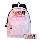 Kit Mochila Escolar Infantil com Estojo Roblox