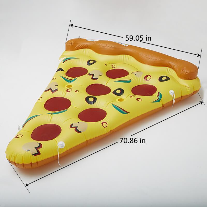 Boia de Fatia de Pizza Inflável