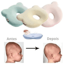 Travesseiro Para Bebê Que Corrige e Previne Plagiocefalia (Anti Cabeça Achatada) - ROUND HEAD - Inov&tec