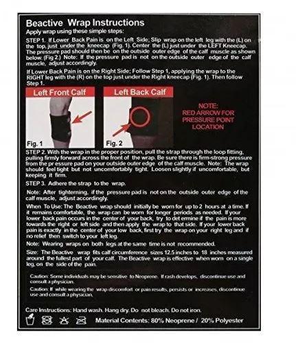 Joelheira Fisioterapêutica BeActive - Dores Membros Inferiores