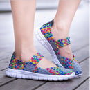 Tênis Sapatilha Ortopédico Feito em Malha Elástica Trançada CONFORT STYLE