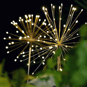 Estaca de Jardim de Fogos de Artifício LED