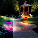 Lâmpada de Mudança de Cor com Energia Solar para Jardim