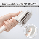 Escova Removedora De Pelos Autolimpante Gatos e Cachorros PET CLEAN - Inov&tec