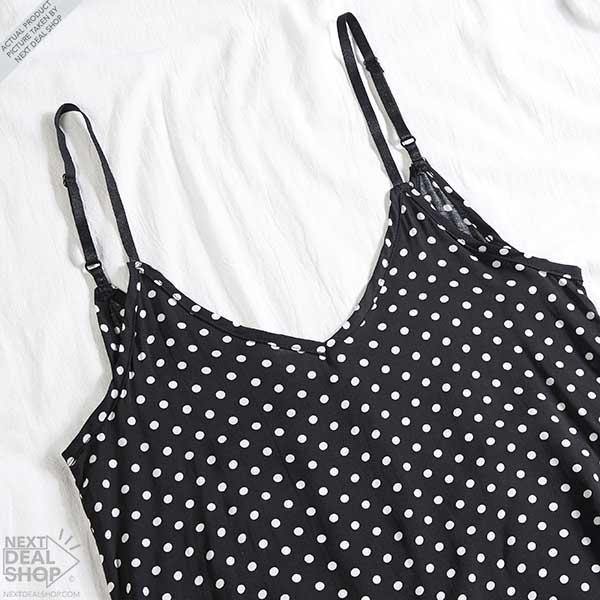 Vestido Longo Estampado Bolinhas - Polka Dots