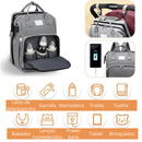 Mochila Multiuso BABY NAPPY Para Maternidade Com Berço - Inov&tec