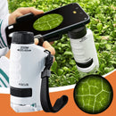 Microscópio Portátil de Mão para Crianças Focus Brincadeira Educativa