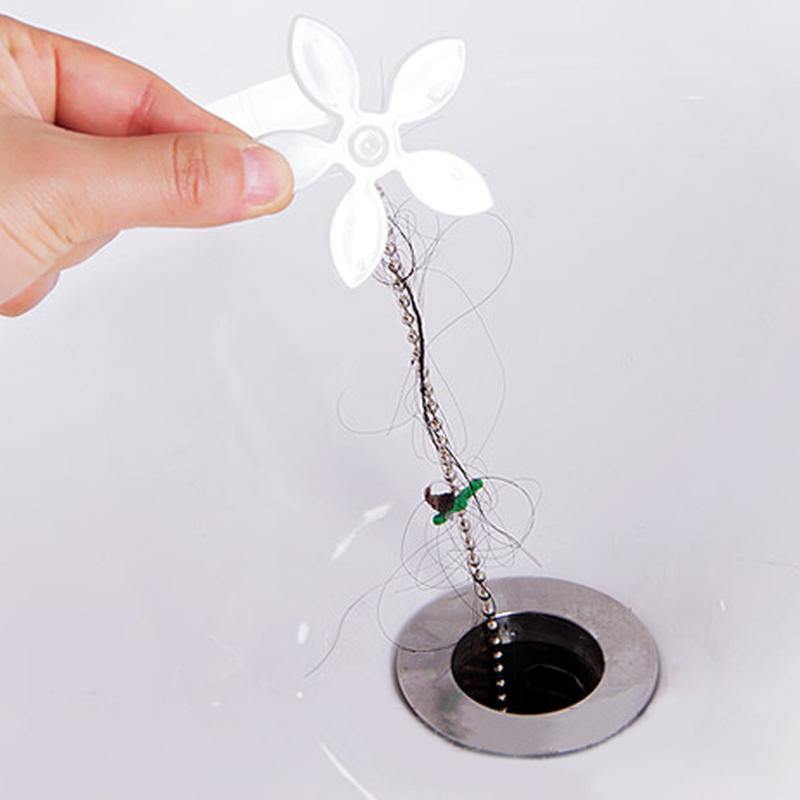 Kit 10 Coletores de Cabelo Limpa Ralo