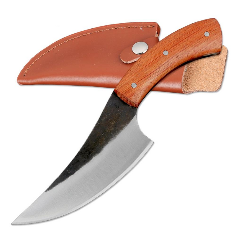 Faca feita à mão com lâmina fixa - CraftedEdge