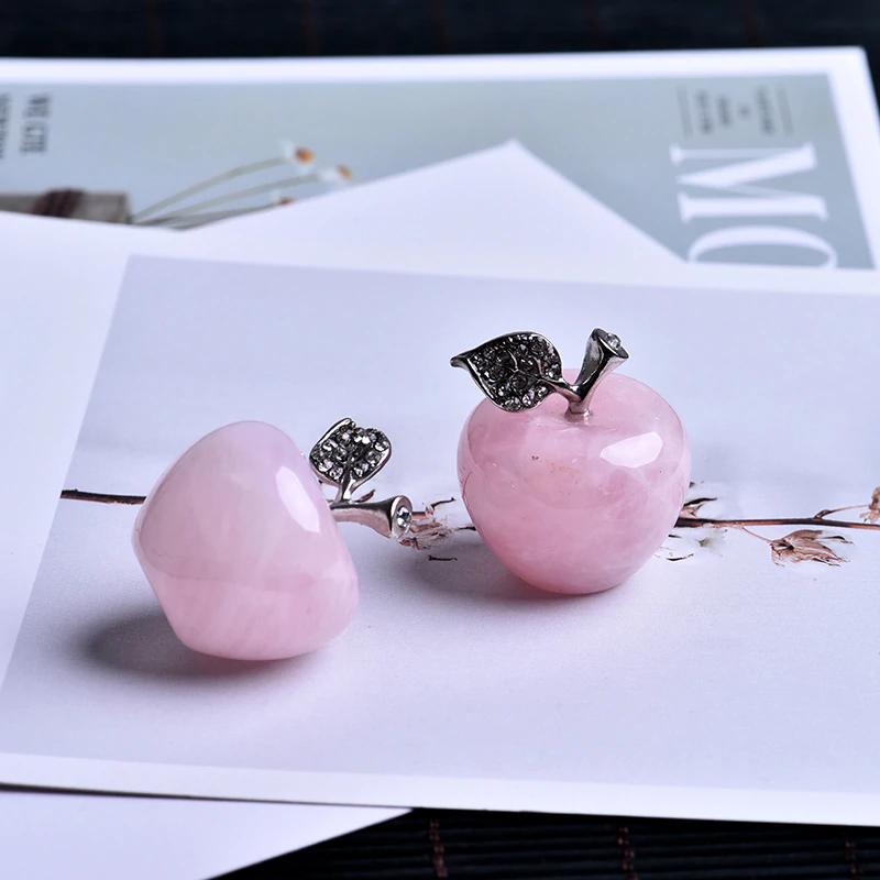 Maçã do Amor de Quartzo Rosa - AppleLove