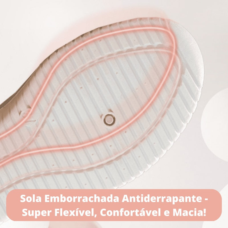 Tênis Ortopédico Feminino Florença - Confortável, Respirável, Seguro e Estiloso