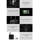 Bomba De Ar Portátil ULTRA AIR - Carro, Moto, Bicicleta, Bola - Inov&tec