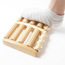 Massageador para os Pés - Rolo de Madeira