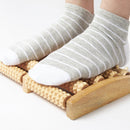 Massageador para os Pés - Rolo de Madeira