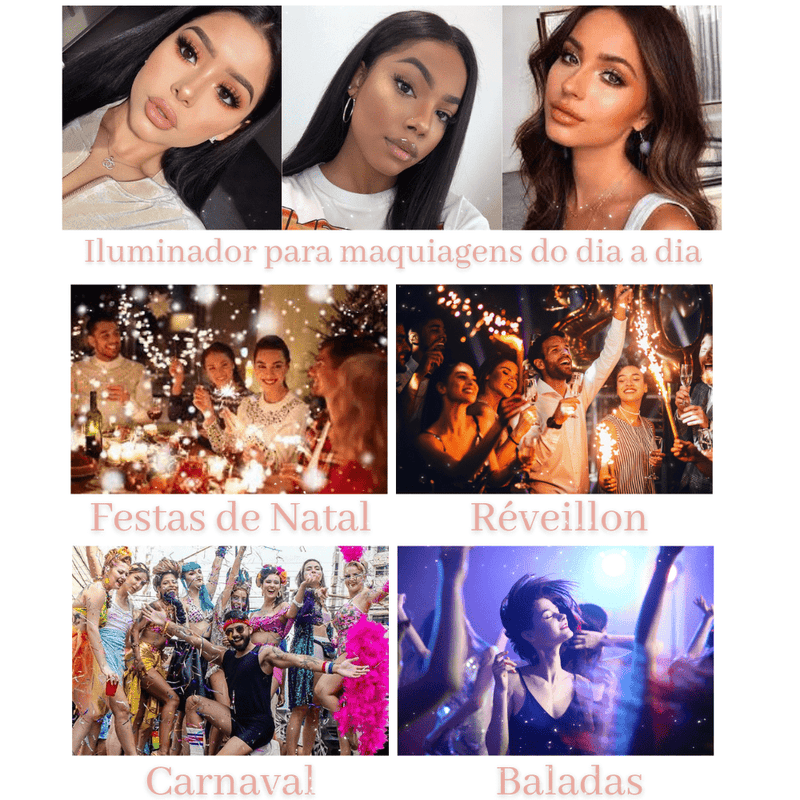 Iluminador Corporal Handaiyan SHINE™ - SUPER PROMOÇÃO de CARNAVAL por tempo limitado! - Inov&tec