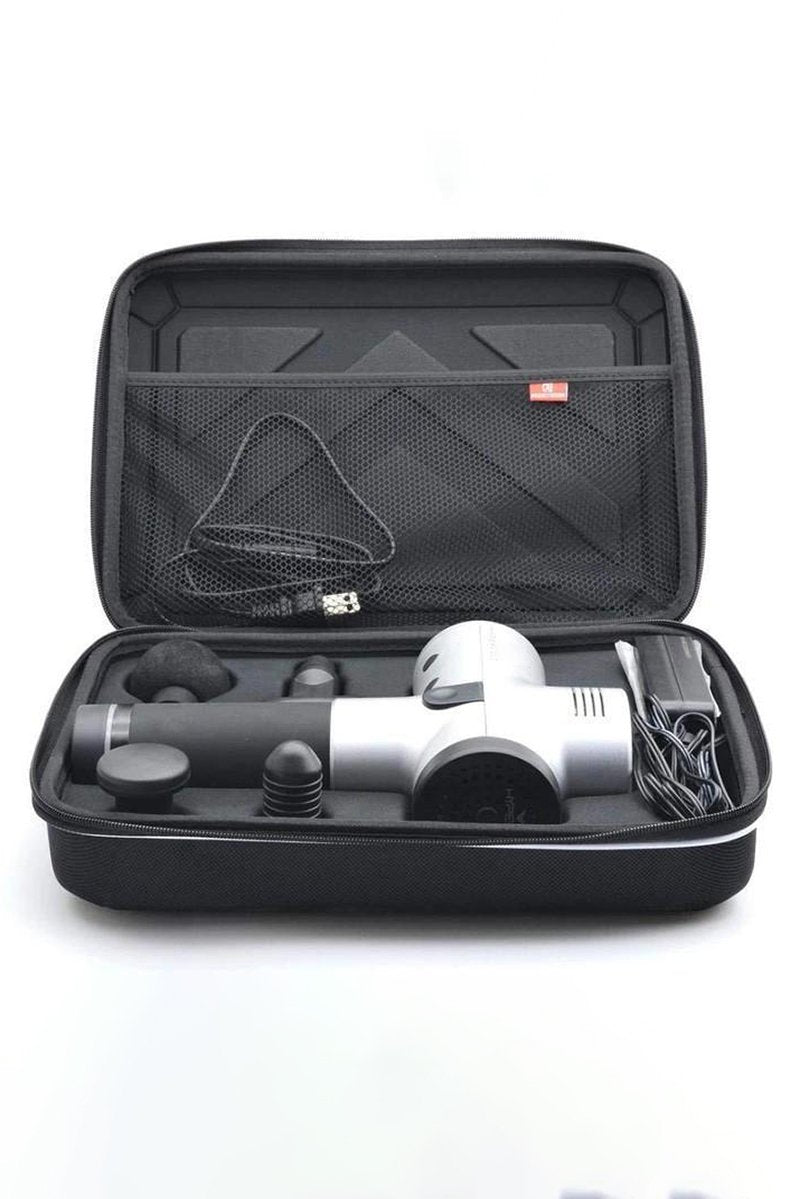 Massageador Muscular Profissional - Pistola 4 em 1