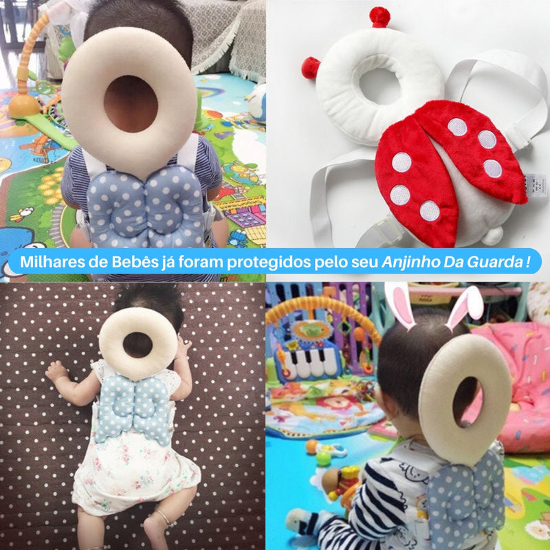Almofada Protetora Anti-Queda Ajustável Para Bebês ANJINHO DA GUARDA
