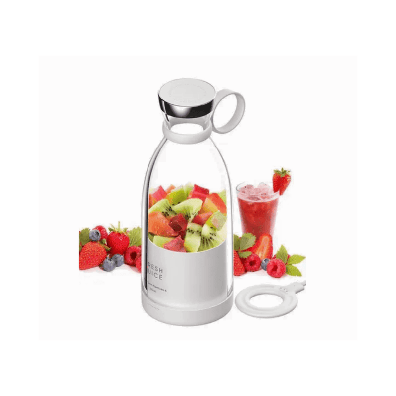 Fresh Juice Blender - Mixer Portátil de Sucos, Vitaminas e Shakes - Inov&tec
