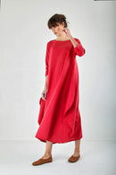 Vestido Longo Amplo Bohemian