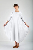 Vestido Longo Amplo Bohemian