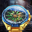 Relógio de Pulso com Ponteiros Luminosos Luxury T-WINNER