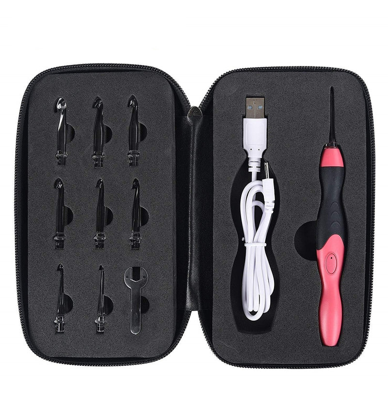 Lighted Crochet - Kit de Agulhas para Crochê (14 peças)