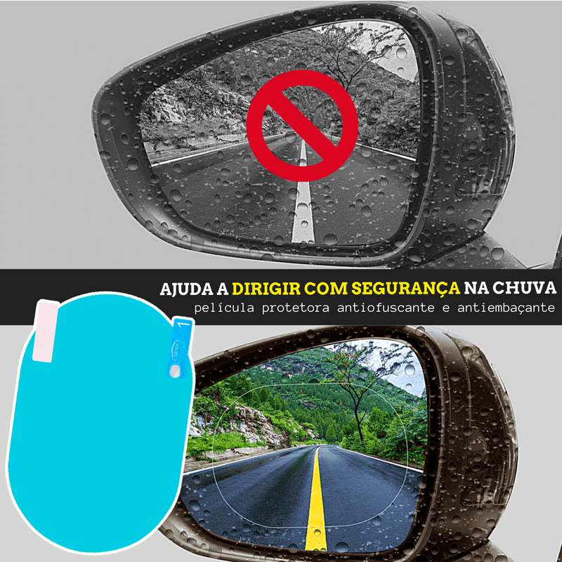 Anti-fog - Película Antiembaçante 2ª Geração (kit 2 peças)