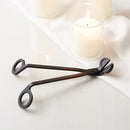 Aparador de Vela de Aço Inoxidável