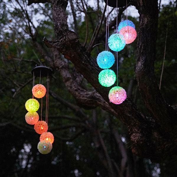 Luzes Dente-de-Leão à Energia Solar