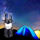 Lanterna para Acampamento Led movido à Energia Solar - Perfeito para Caminhadas, Camping, Emergências!