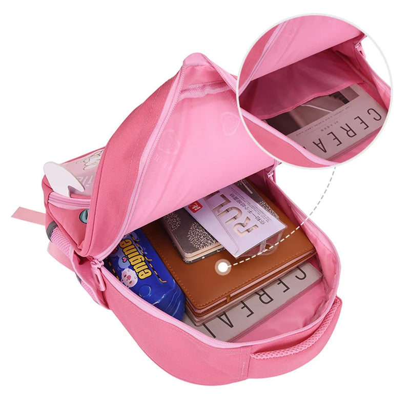 Mochila Infantil Desenho Sorridente - Volta às Aulas Sorrindo e Com Diversão