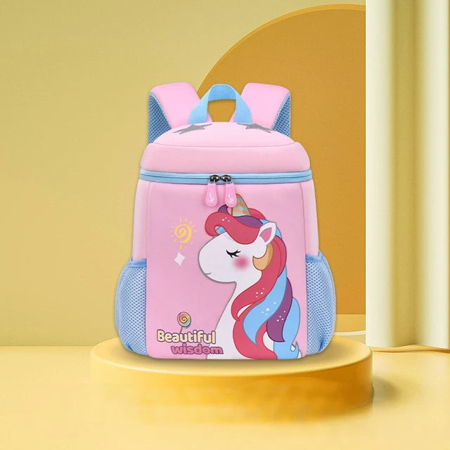 Mochila Infantil Amigossauro - Meu Primeiro Dia na Escola