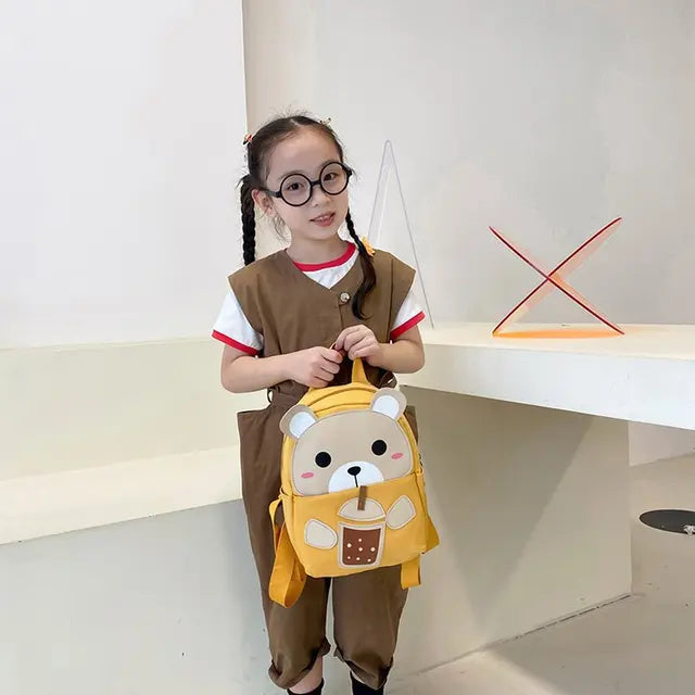 Mochila Infantil de Ursinho - Carregue a Fofura Para Onde For