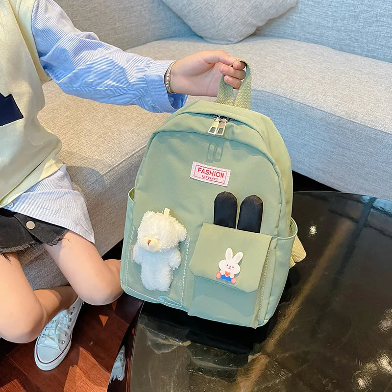 Mochila Infantil Teddy Pelúcia - Leve Seu Amiguinho Para Onde For