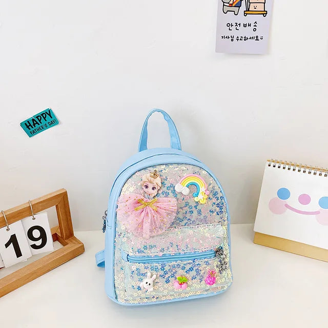 Mochila Infantil Princesa Brilhante - Deixe Sua Princesa Brilhar Nos Estudos