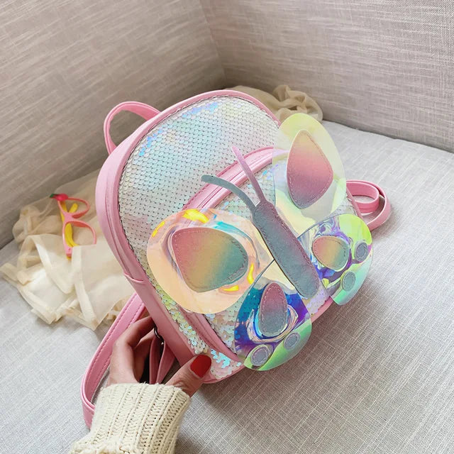 Mochila Infantil de Borboleta - Brilhe Na Volta às Aulas