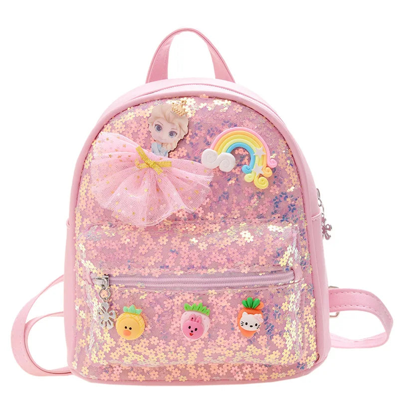 Mochila Infantil Princesa Brilhante - Deixe Sua Princesa Brilhar Nos Estudos