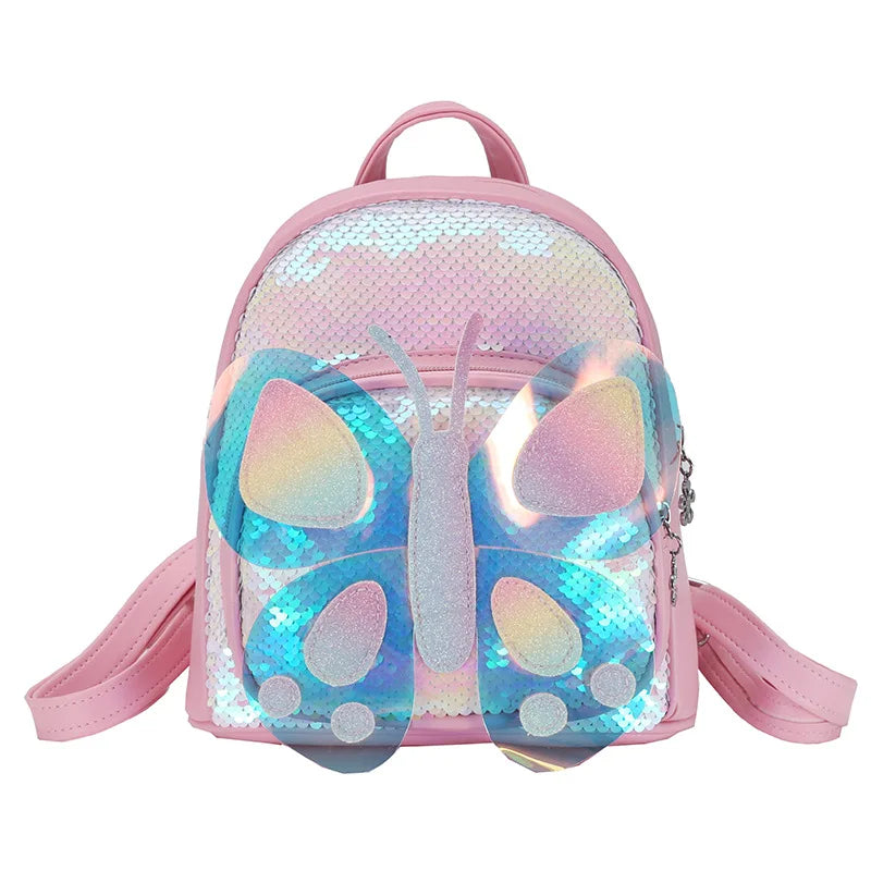 Mochila Infantil de Borboleta - Brilhe Na Volta às Aulas