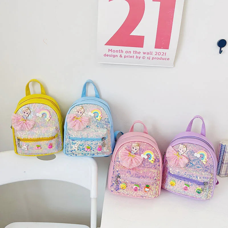 Mochila Infantil Princesa Brilhante - Deixe Sua Princesa Brilhar Nos Estudos