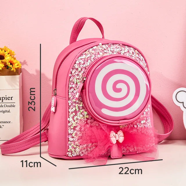 Mochila Infantil Laço de Princesa - Muito Estilo na Volta às Aulas