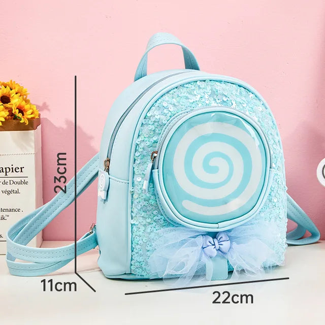 Mochila Infantil Laço de Princesa - Muito Estilo na Volta às Aulas